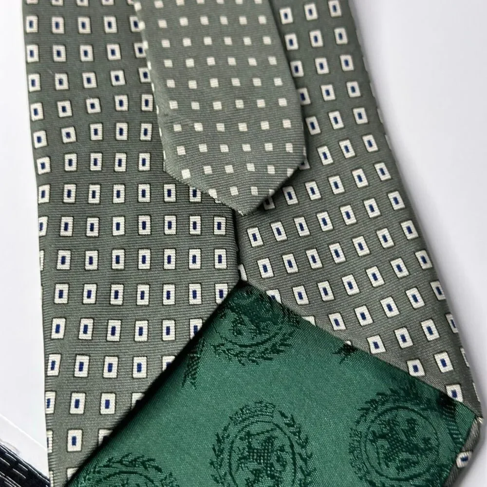 Tommy Hilfiger Green Silk Neck Tie